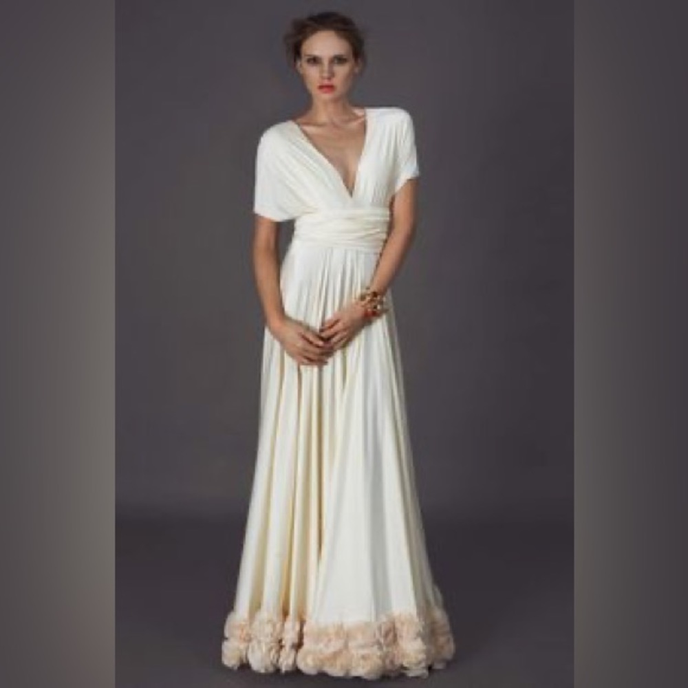 Twobirds Rosette Ballgown Size A (fits 00-6)